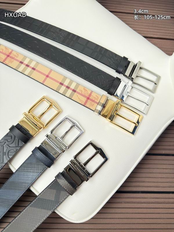 Burberry belt 34mmX105-125cm 8L13